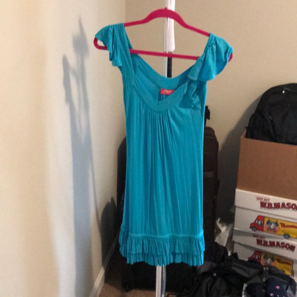 Teal dress